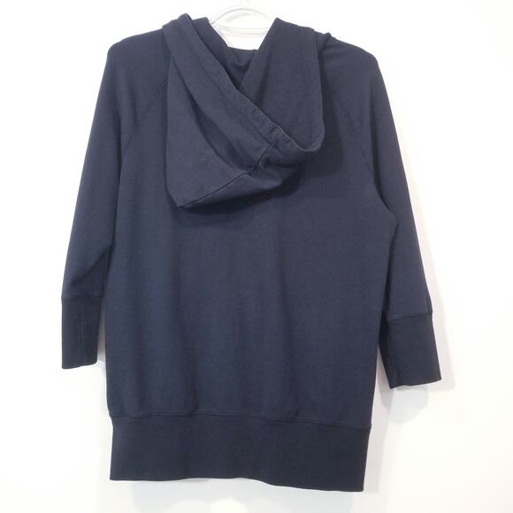 Dylan by True Grit Black Full Zip Hoodie Jacket Sweater - Picture 2 of 13